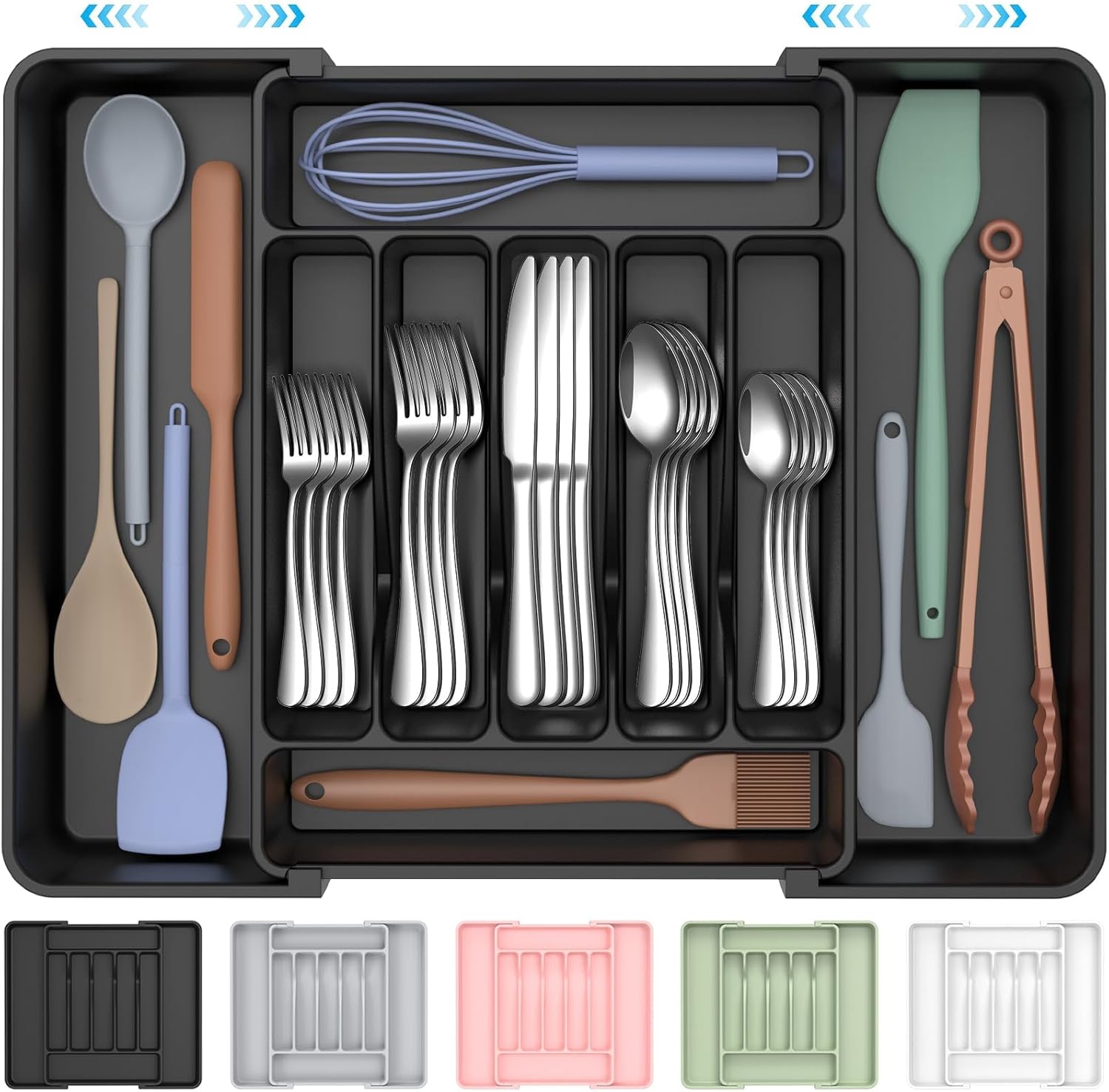 Expandable Utensil Cutlery Drawer Organiser