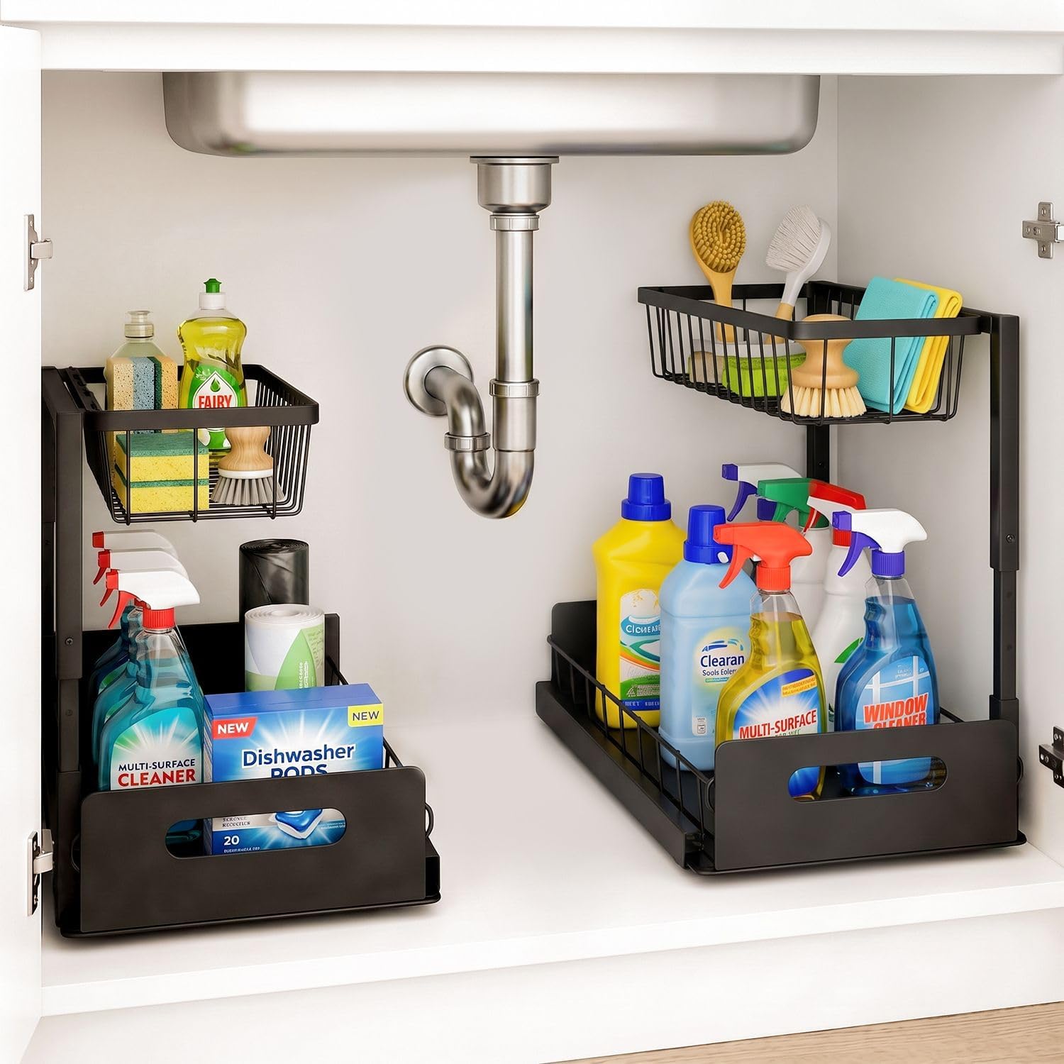 Two-Tier Pull Out Organiser Set